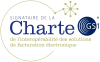 Logo GS1 Charte Interopérabilité des solutions de facturations électronique