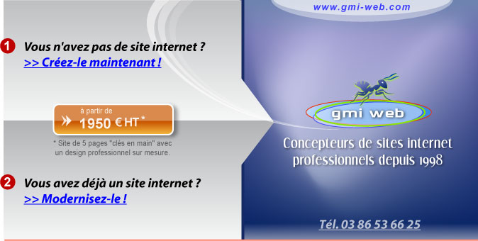 Creation site internet Yonne